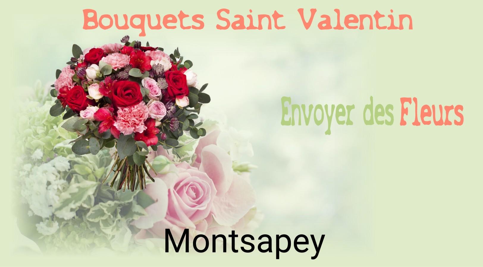 Roses de Saint-Valentin livrées à Montsapey